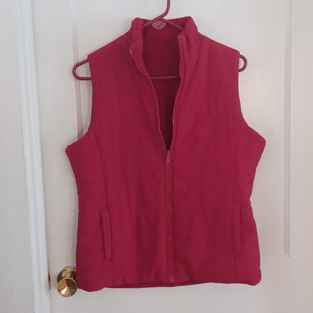 Carolyn Taylor reversible vest women's size medium outerwear
